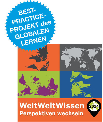 Best-Practice-Projekt des Globalen Lernens 2014 von WeltWeitWissen